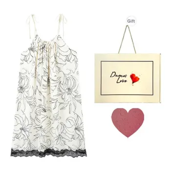 DAMOS·LOVE Nightgown Women's Gift Box Set White