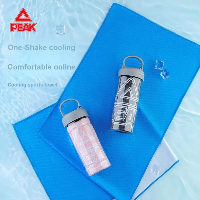 PEAK Yoga Towels Polyester Fitness Basketball Running Mountaineering Unisex 30*100cm-1