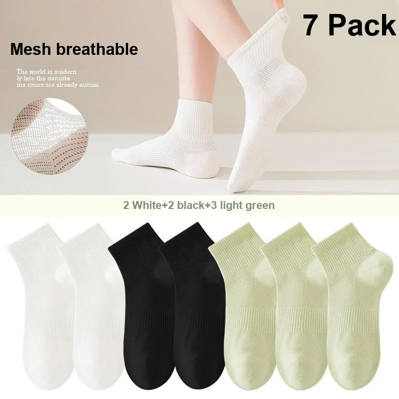 7 SEVFUN Ankle Socks Women's Combo Set-23