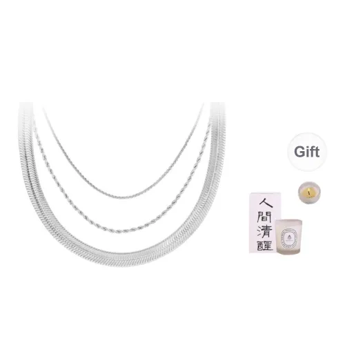CALVIN KLEIN Steel Necklaces Women's Steel