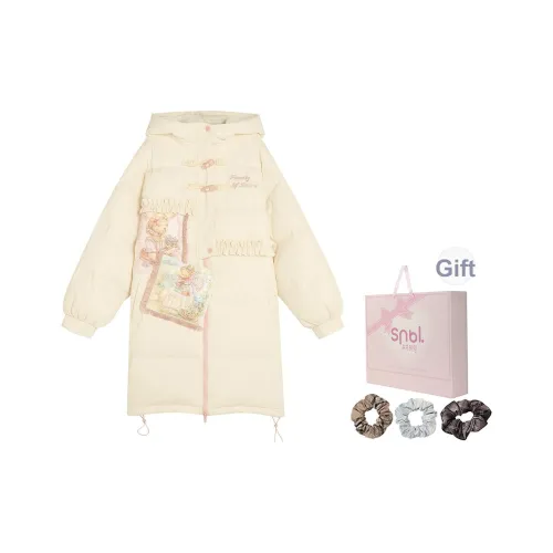 SNBL Пуховик Женский Абрикос