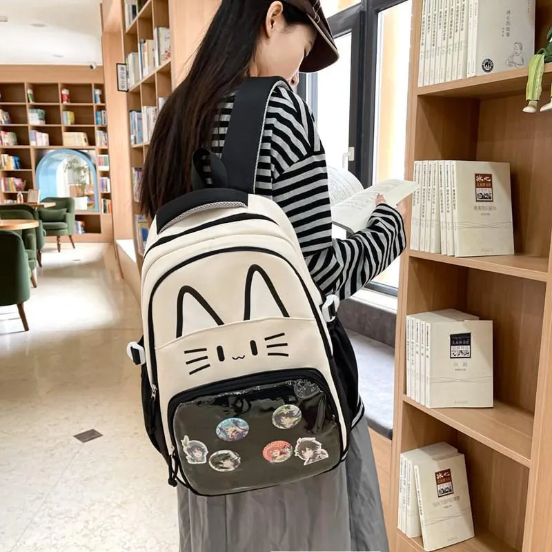 Debecca Composite Cloth Backpack Unisex Multicolor-6