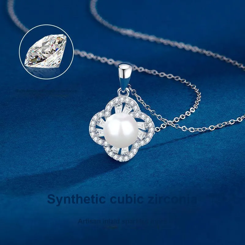 MOVER S925 Silver Necklaces Women's-3