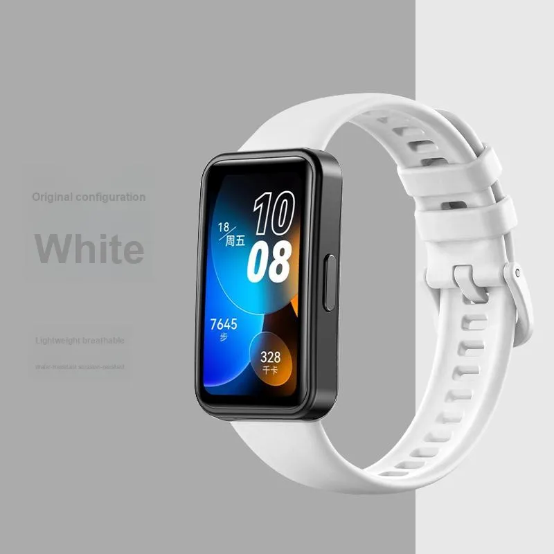 STEWPIGO Huawei Compatibility Watch Band 19.7cm Silicone Material-9