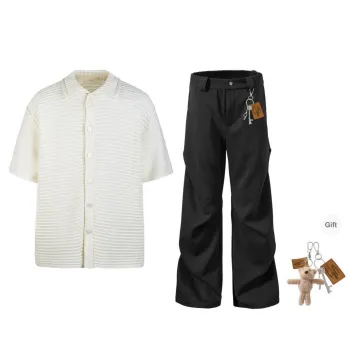 HOKLV SS25 Shirt Matching Set Unisex