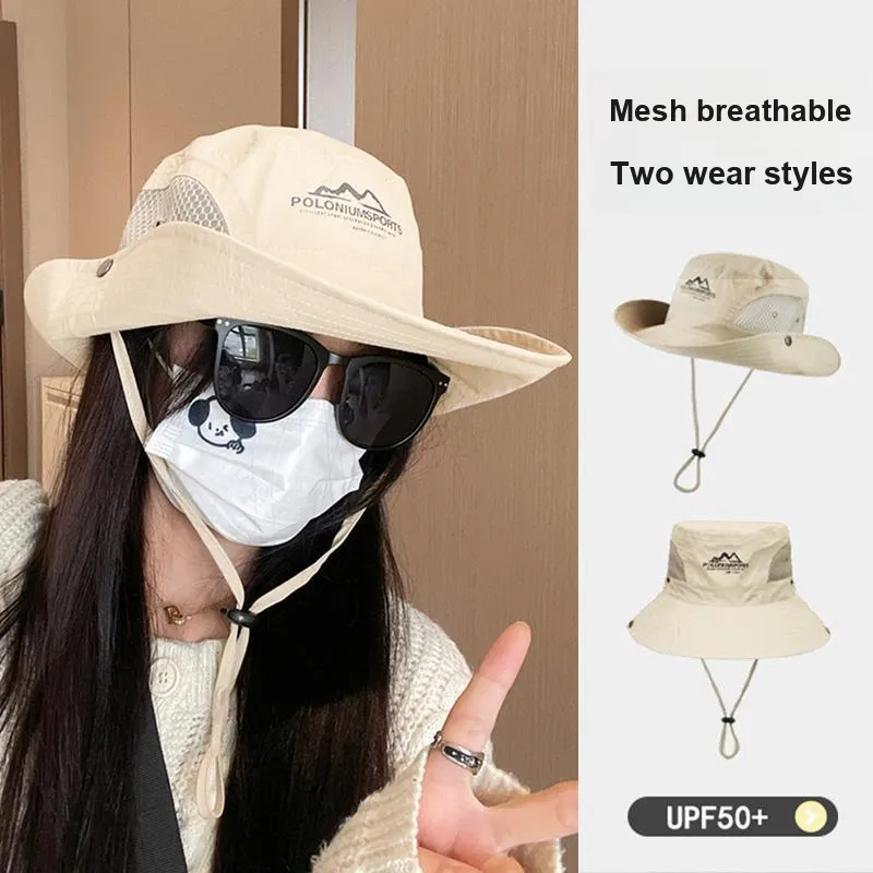 BANDICOOT Polyester Sun Protection Hats Unisex-2