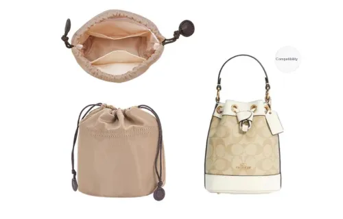 Lan Bao Fan Nylon Lining Bag Pouch Coach Shoulder Strap Modified Bag Strap Unisex Khaki