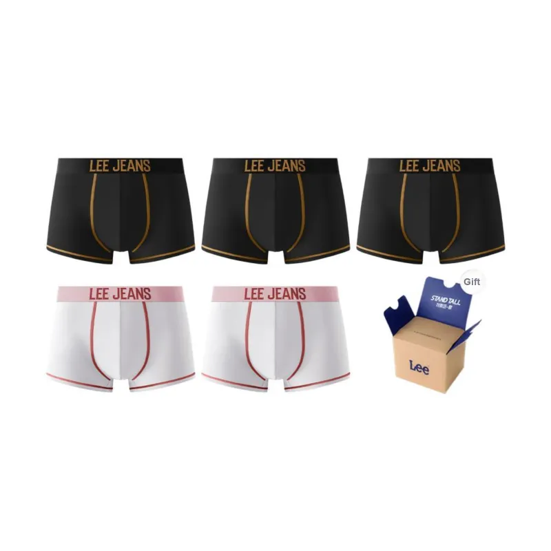 Lee Brilliant Underwear Gift Boxes Men's 5 Pack-0