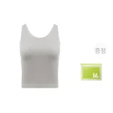 [허리둘레-길이] U 목 너비 숄더 스트랩 - 클라우드 레인 그레이