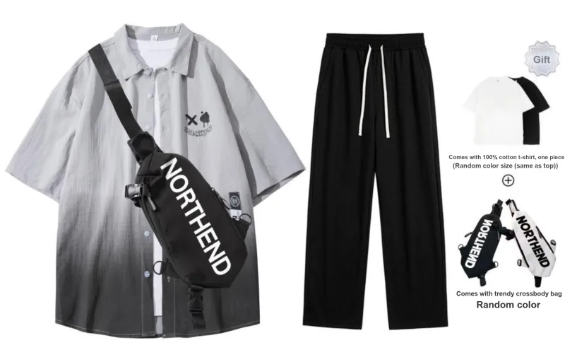 Northend Shirt Matching Sets Unisex-4