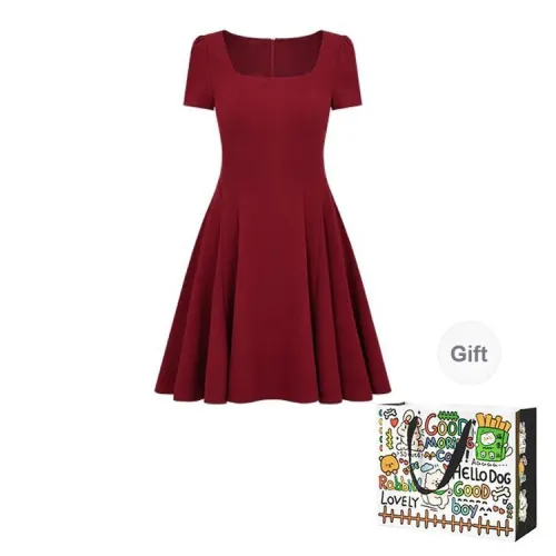 Dippanis Short Sleeved Dress Women's