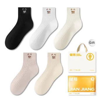 Master Mid Calf Socks Women's Shopping Bag 5 Pack