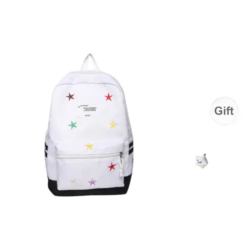 Yalu Nylon Backpack Regular Unisex Black/Red/Khaki/Dark Blue