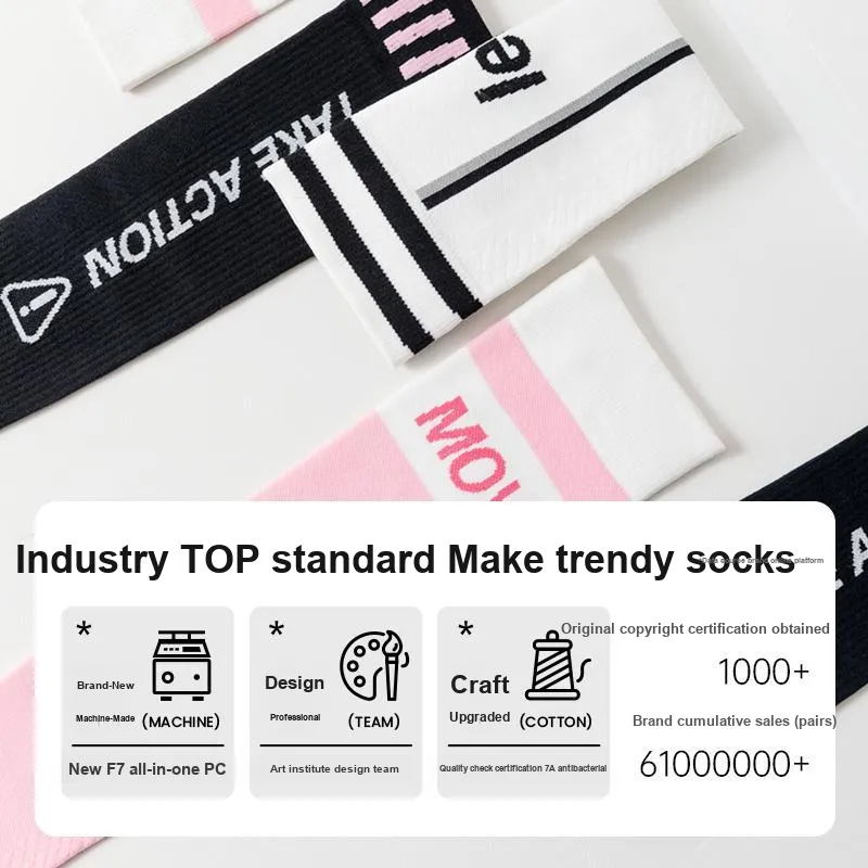 JKN Unisex Knee high Socks-4