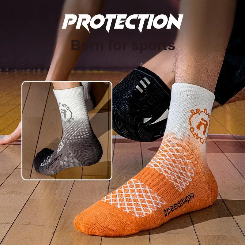 LUOLIAN Mid Calf Socks Men's 3 Pack-9