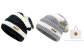 2 Pack (Black White+Gray White)+White Box
