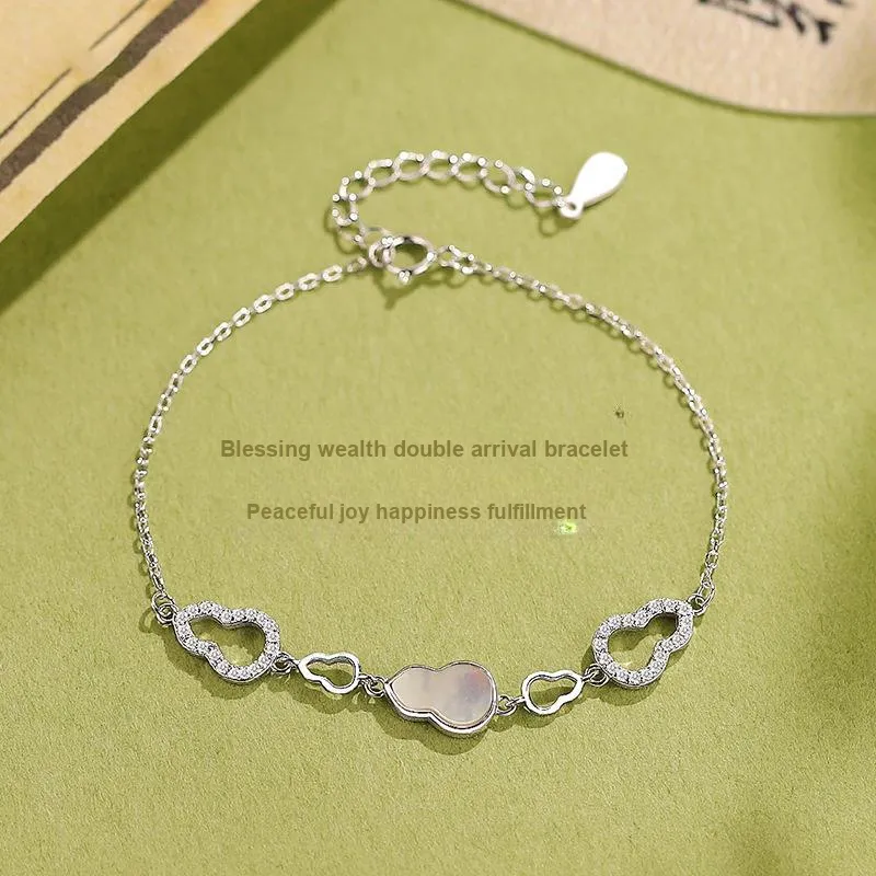 CLARKIA FLOWER 925 Sterling Silver Bracelets Women's-1