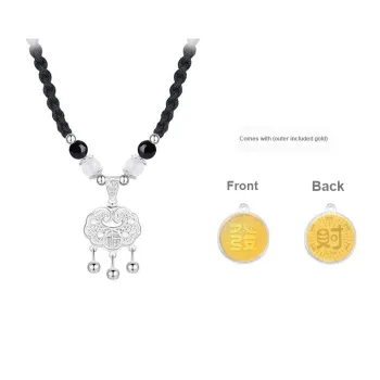 Wylyp 999 Fine Silver Necklaces Women's