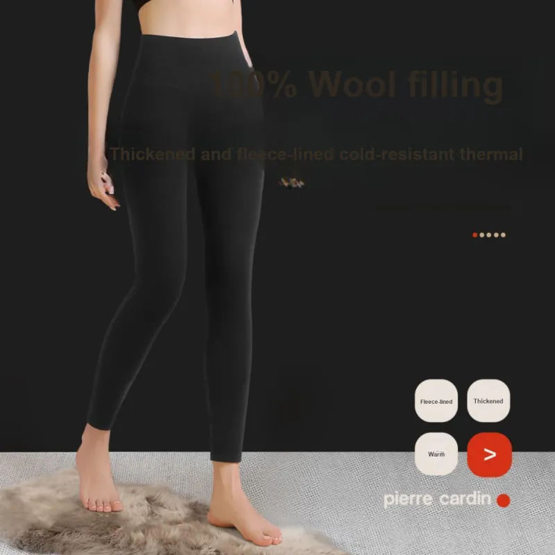 PIERRE CARDIN Thermal Pants Women's Dark Gray-1