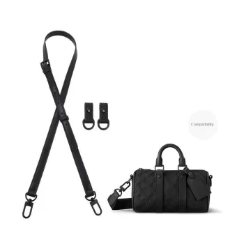 YUESIHUI Cow Leather Shoulder Strap Bag Accessory Women's Black