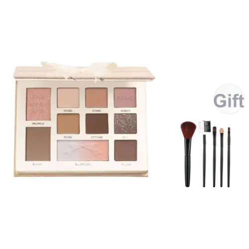 NOVO Палетка для теней Универсальная Земляной тон Низкая насыщенность Мелкий мерцание Долговременное Подчеркивание глаз