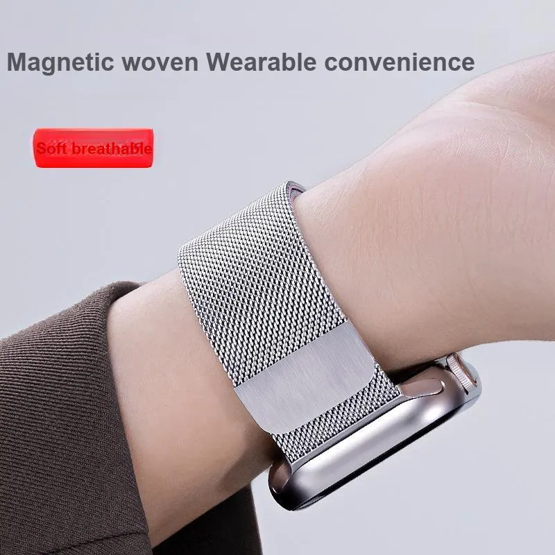 IWabcertoo Apple Compatibility Watch Band Metal-17