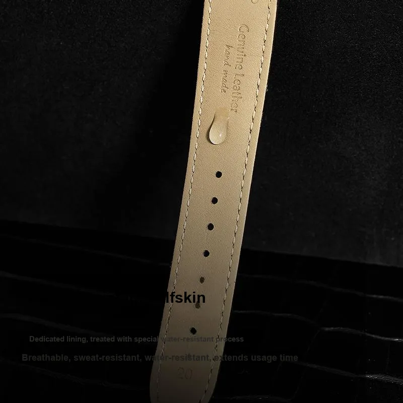 IStrap Feiyada Compatibility Watch Band 125+75mm Cowhide Leather Material-3