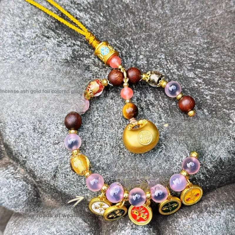 Fei Yu Golden Sandalwood Pendants Unisex-3