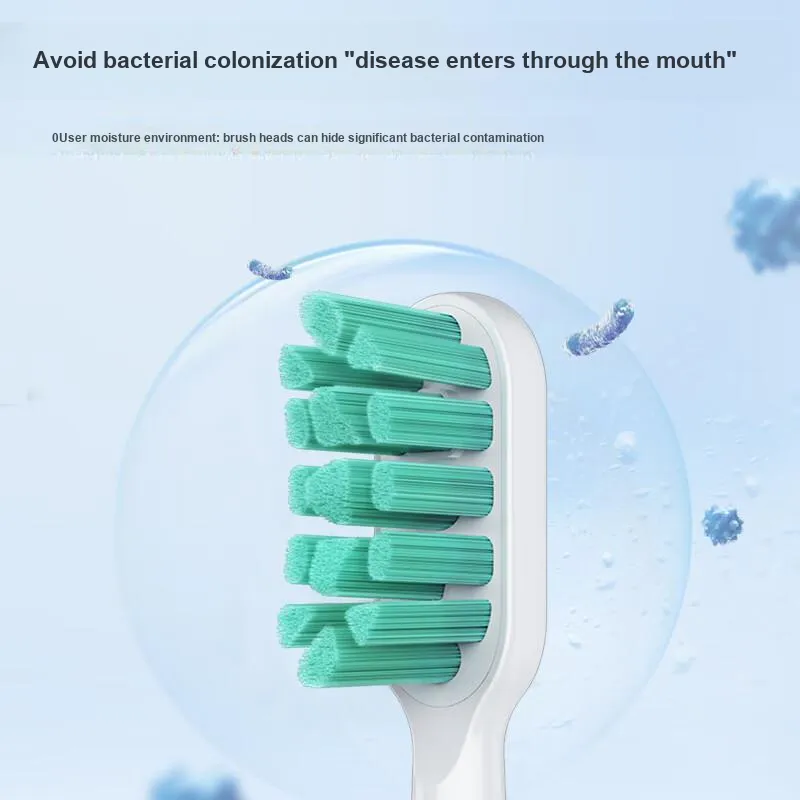 EIYEAH Compatible With Xiaomi T300/T500m Home Lite Toothbrush Heads Adults Unisex Hair Cleaning All Replacement-15