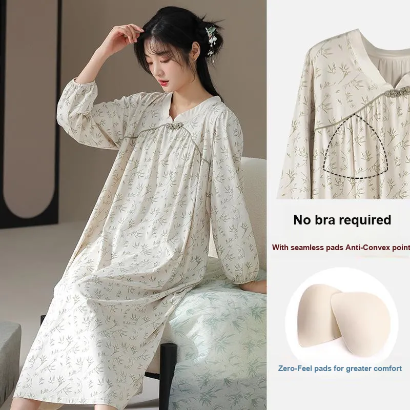 Lan Miao Long Sleeved Dress Women's-4