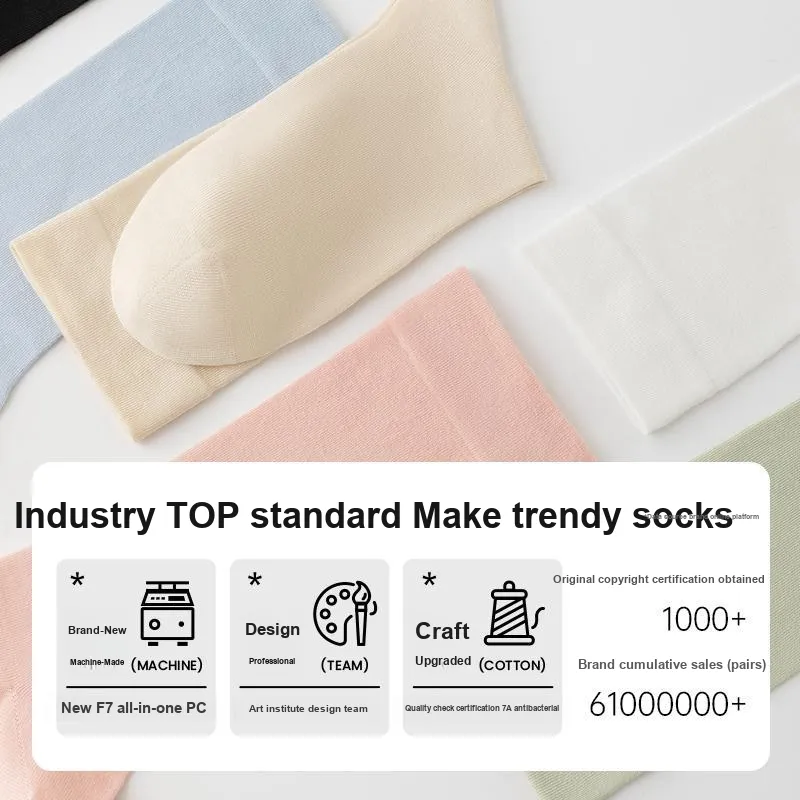 JKN Women's Mid Calf Socks-4