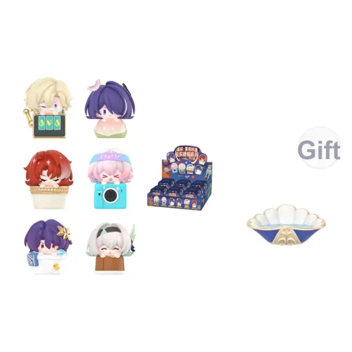 Playpoint Unlimited x CRASH Звезда Dome Railway Keycap Вторая SHOT Слепая коробка