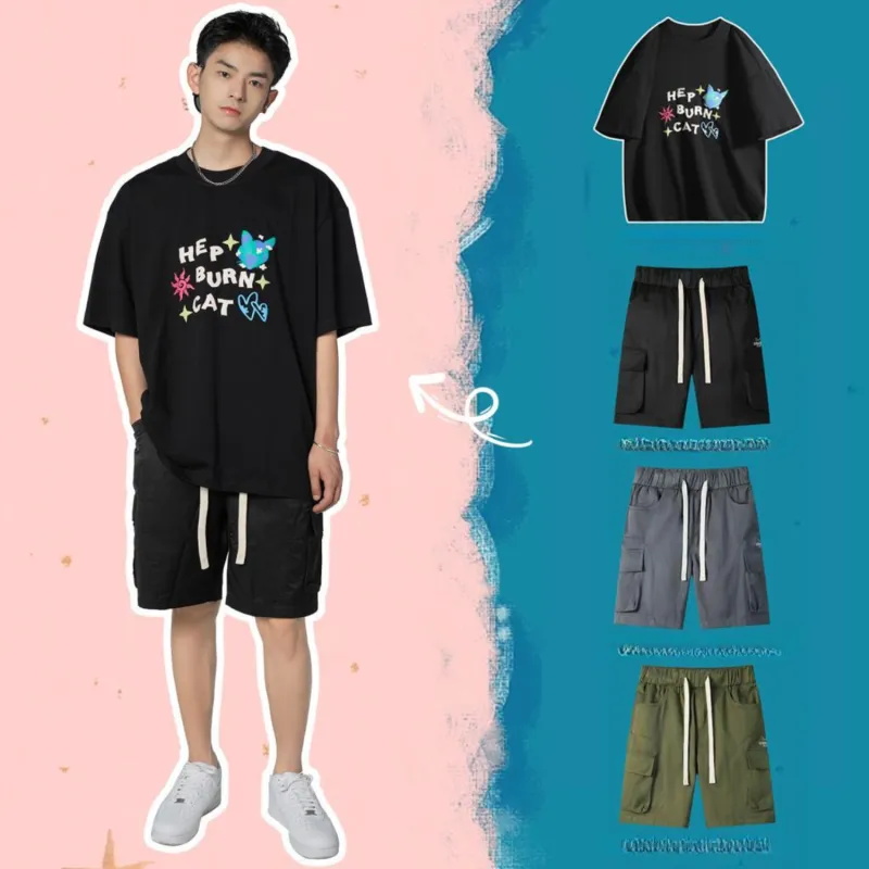 Hepburn Cat Casual Sportswear Unisex-13