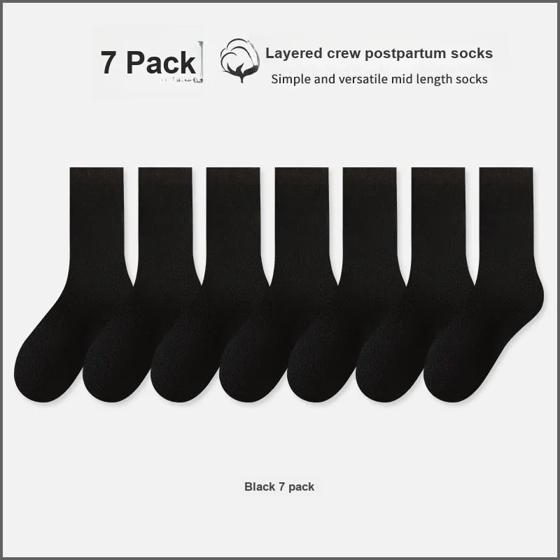 KJ Mid Calf Socks Unisex Combo Set-78