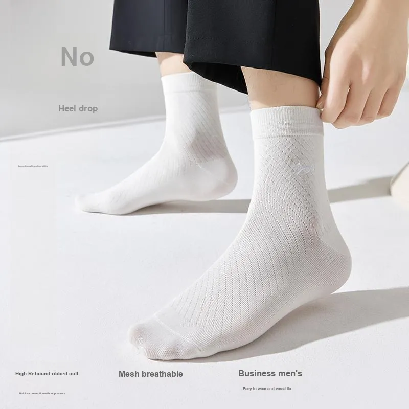 MIIOW Cool One Summer Series Mid Calf Socks Men's 3 Pack-5