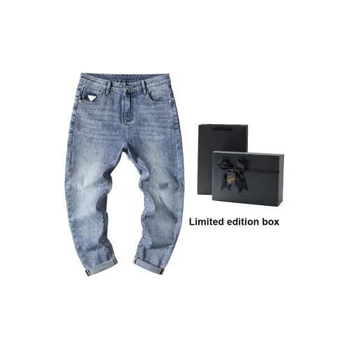 FAIRWHALE Джинсовый синий Box Мужские Джинсы