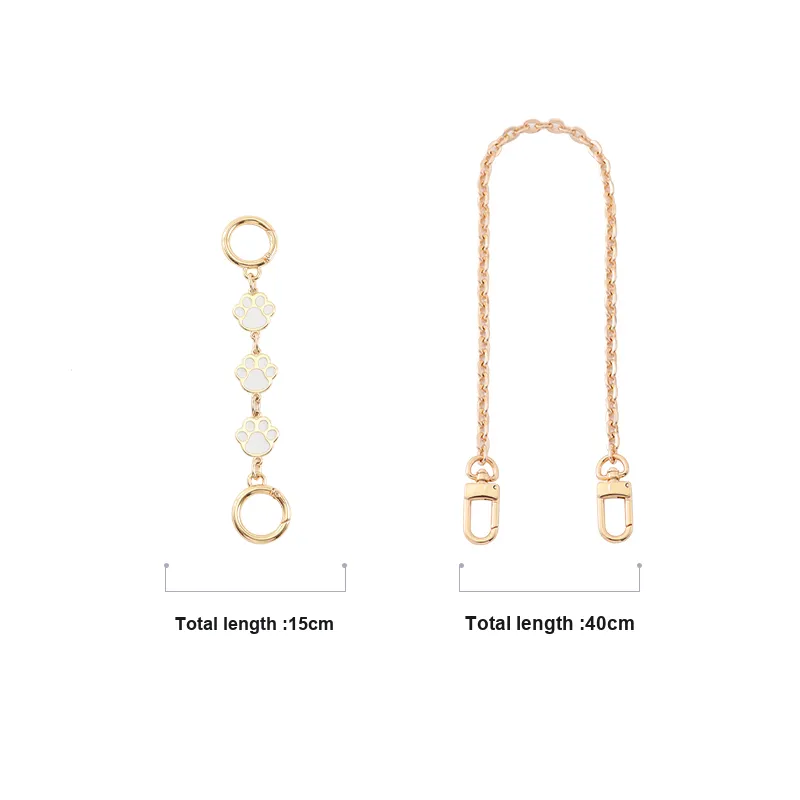 Gloya Metal Bag Accessory Women's Gold Tone-5
