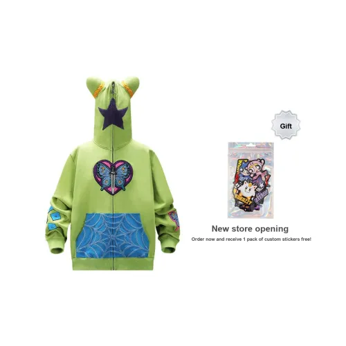 KAKAZZY Зеленый Унисекс Свитшоты