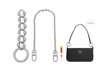 Lan Bao Fan Metal Bag Accessory Women's Silver