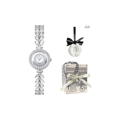 KUN HUANG Кварцевый механизм Eco Friendly Медный ремешок Часы Женские Жемчужная раковина Циферблат