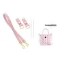 Pink Underarm Shoulder Strap+Abrasion-Resistant Buckle