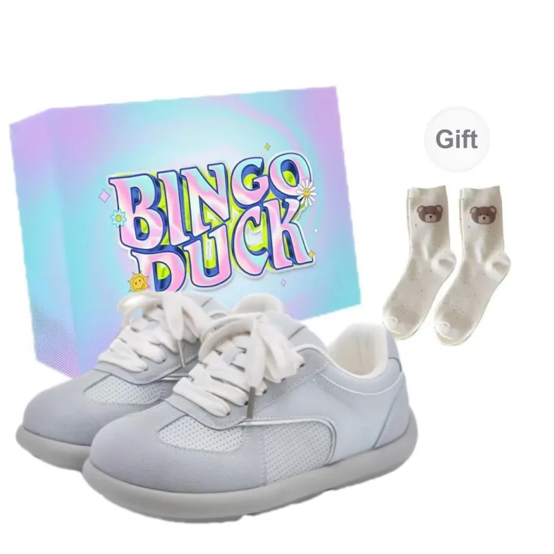 BINGO DUCK Slip Resistant And Breathable Skateboard Shoes Women's-2