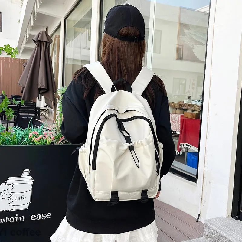MOK Nylon Backpack Regular Unisex Multicolor-3