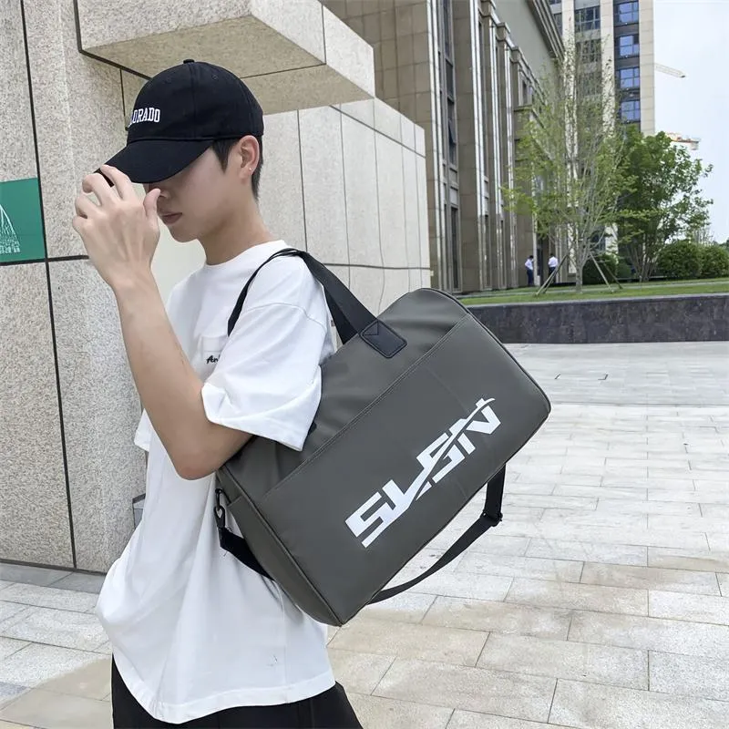 HCXK High quality Fabric Travel Bag Men's Multicolor-16
