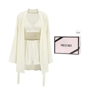 OEING Pajama Set Women's Gift Box Set Beige