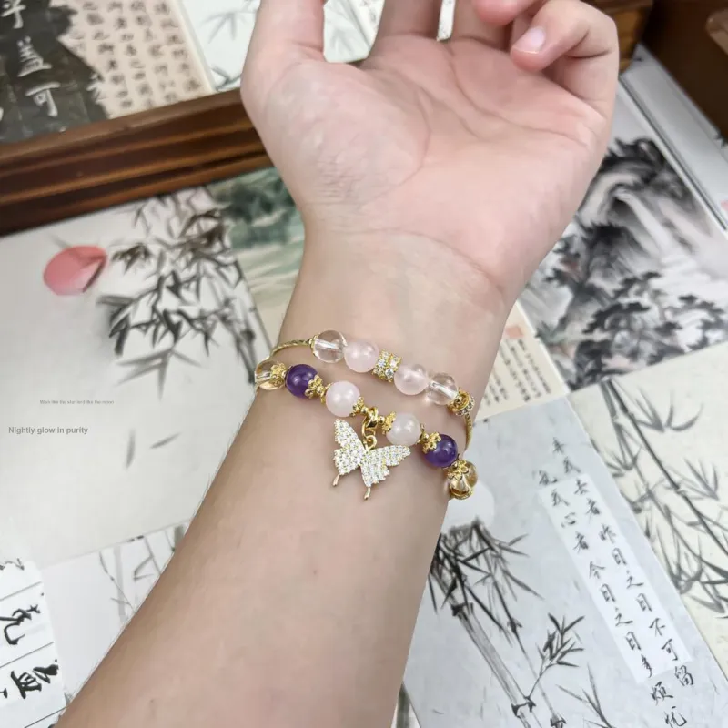 JIAOSHIYU Crystal Bracelets Women's-2