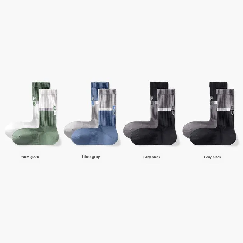 B&C.Room 2023 Fall Crew Socks Men's 4 Pack-16