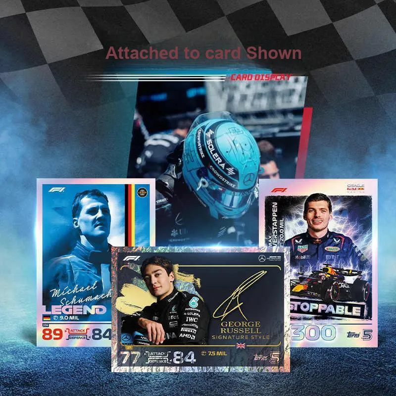 Topps Formula 1 Turbo Attax Game Collectible Card Sports Cards Whole Box-2