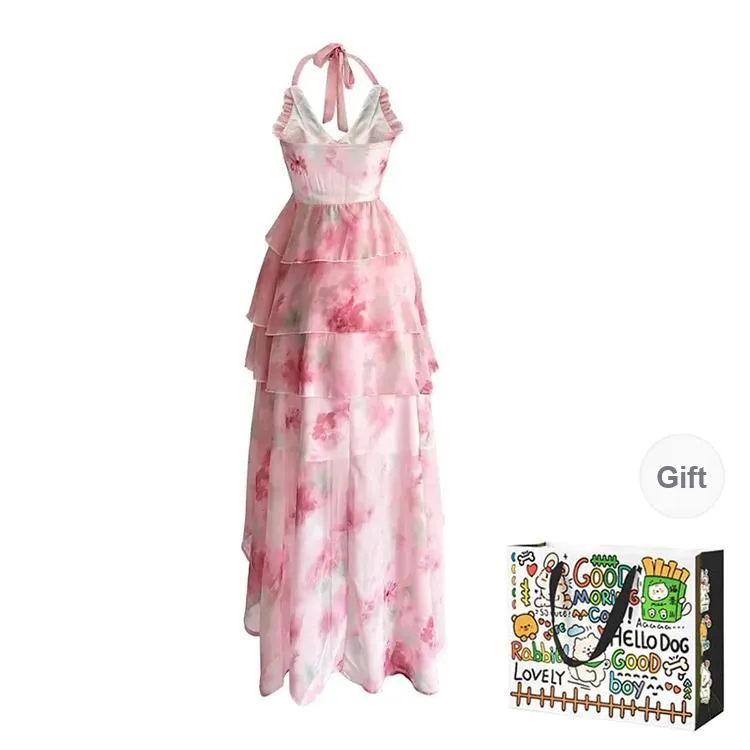 OURUOKE Sleeveless Dress Women's-1