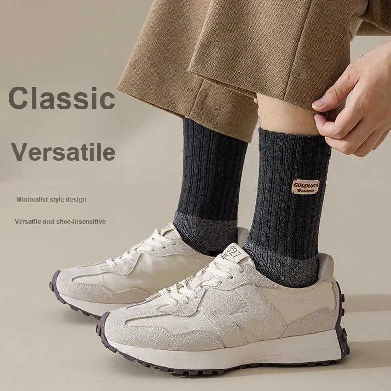JIAZINI Knee High Socks Men's 3 Pack-11